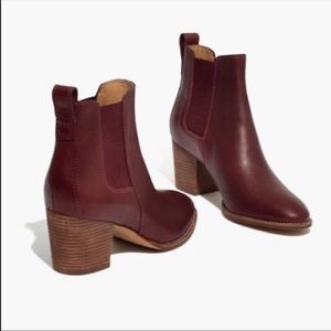 Madrwell Regan Leather booties